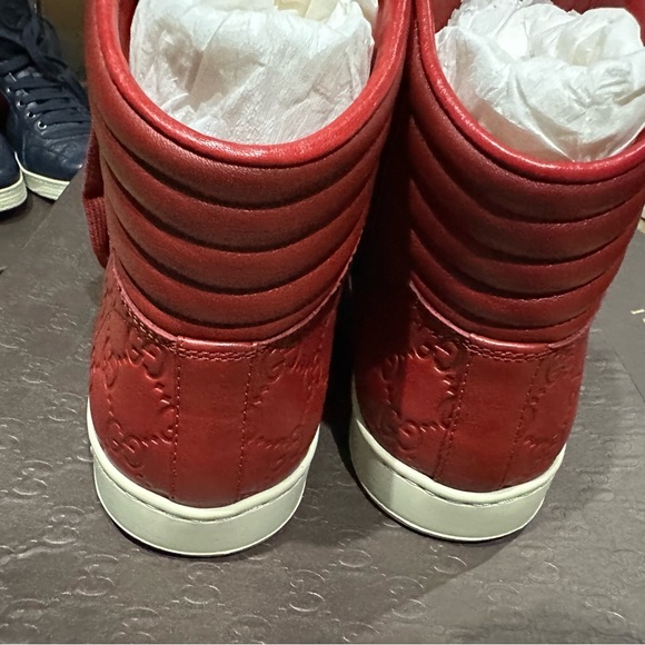 Men’s Gucci hightop sneakers guccissima like new - Picture 10 of 10